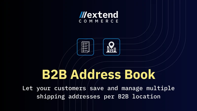 Extend B2B Address Book
