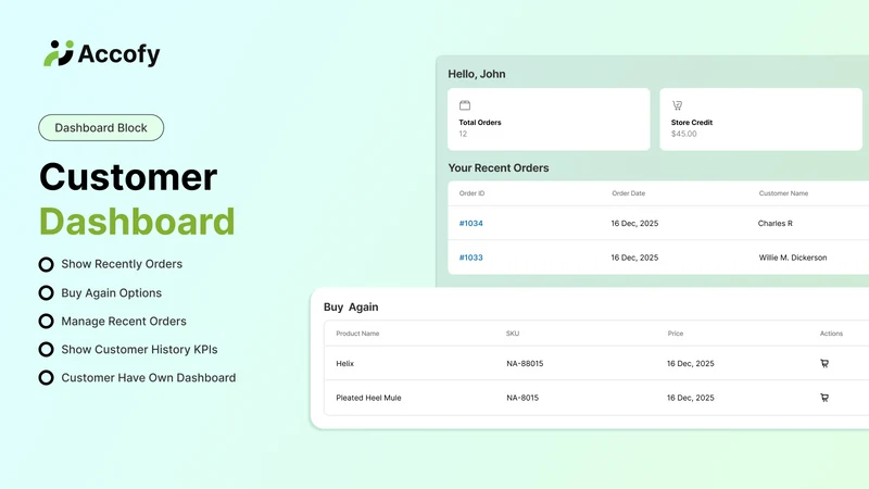 Accofy ‑ Customer Accounts