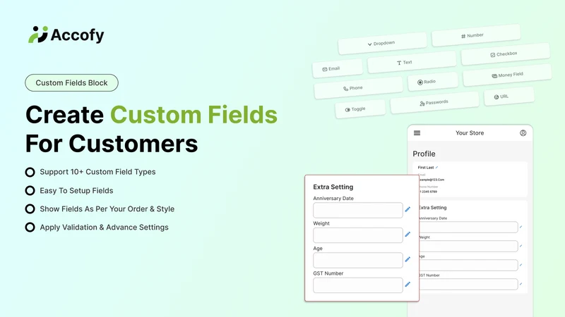 Accofy ‑ Customer Accounts