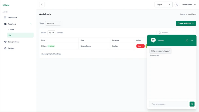 Ustam: AI Commerce Team