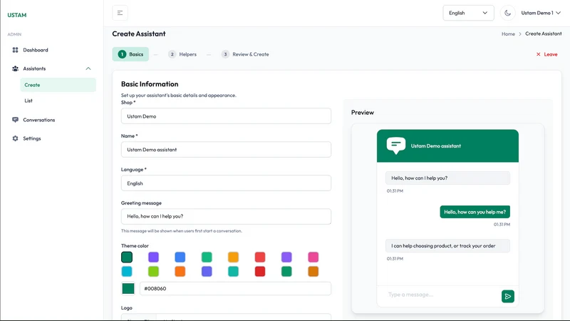 Ustam: AI Commerce Team