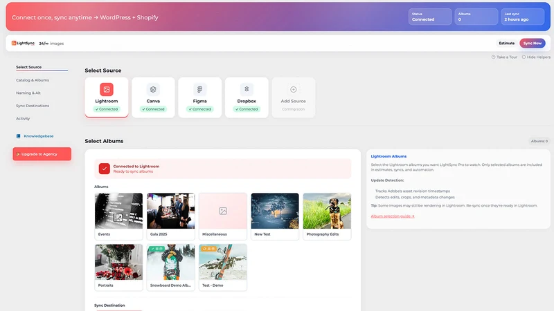 LightSync Pro ‑ Cloud to Files