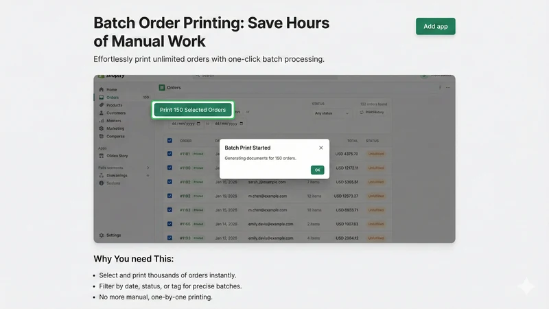 Simple Order Printer PDF