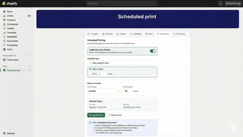 Simple Order Printer PDF