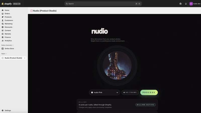 nudio (product studio)