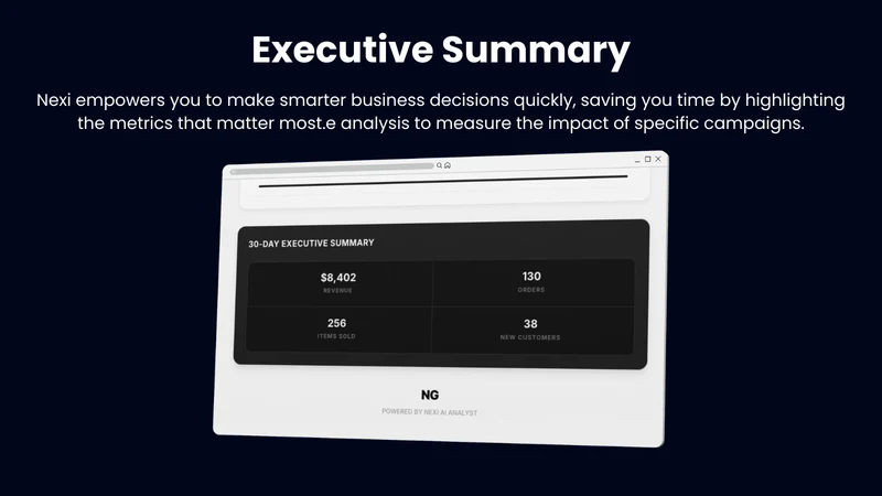 Nexi: AI Data Analyst