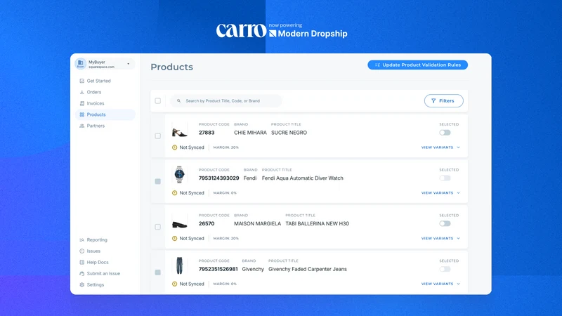 Carro Dropship & Marketplace