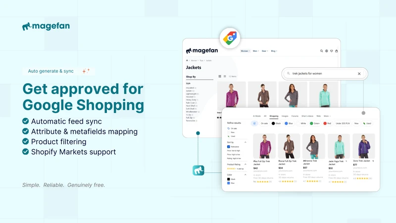 Magefan Google Shopping Feed