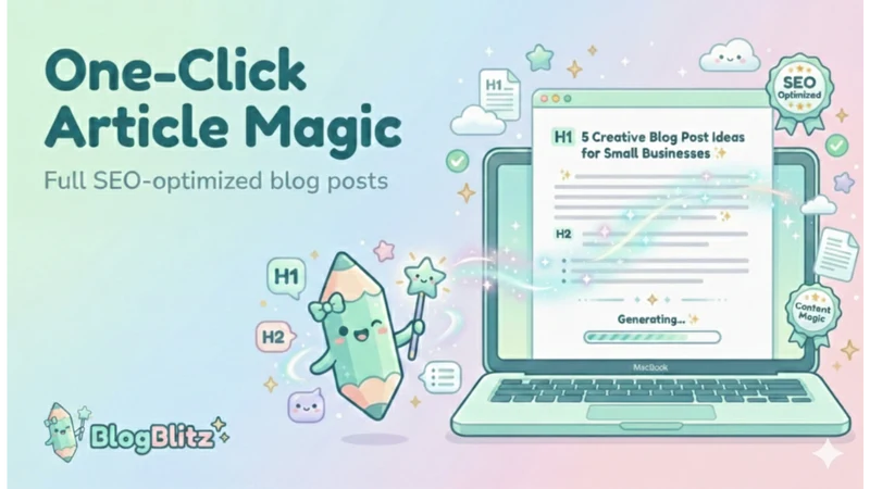 BlogBlitz: AI AEO Blog Writer