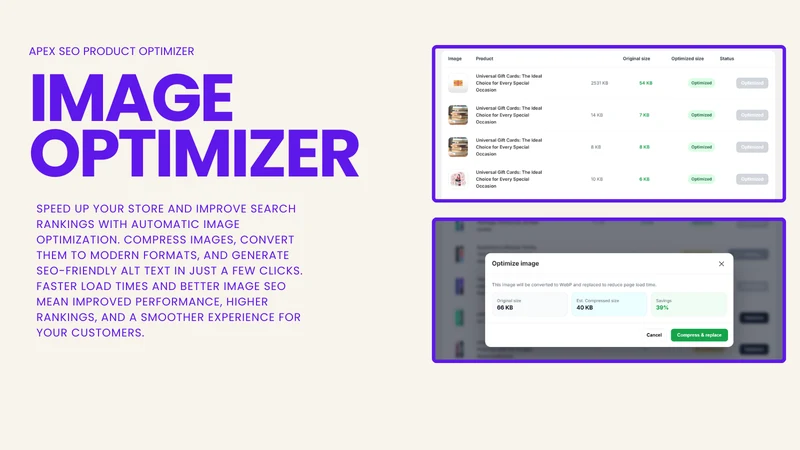 Apex SEO: AI Product Optimizer