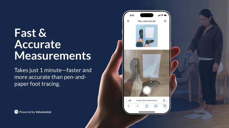 Volumental — Shoe Size & Fit