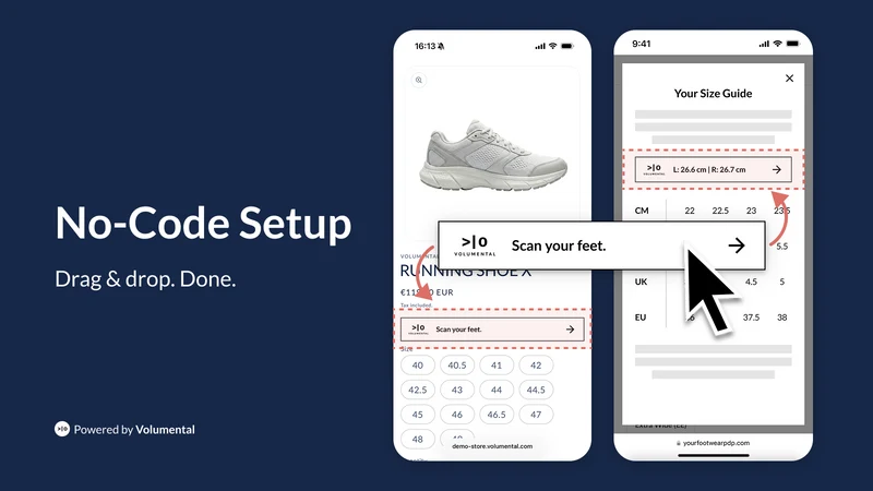 Volumental — Shoe Size & Fit