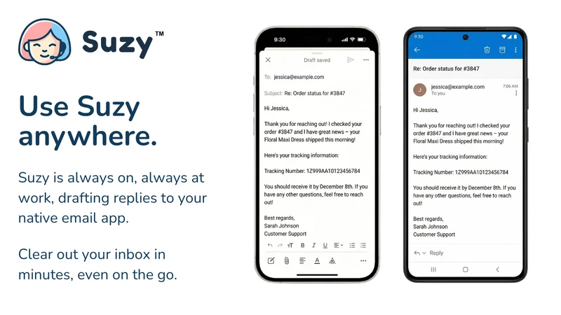 Suzy ‑ Draft Replies for Gmail