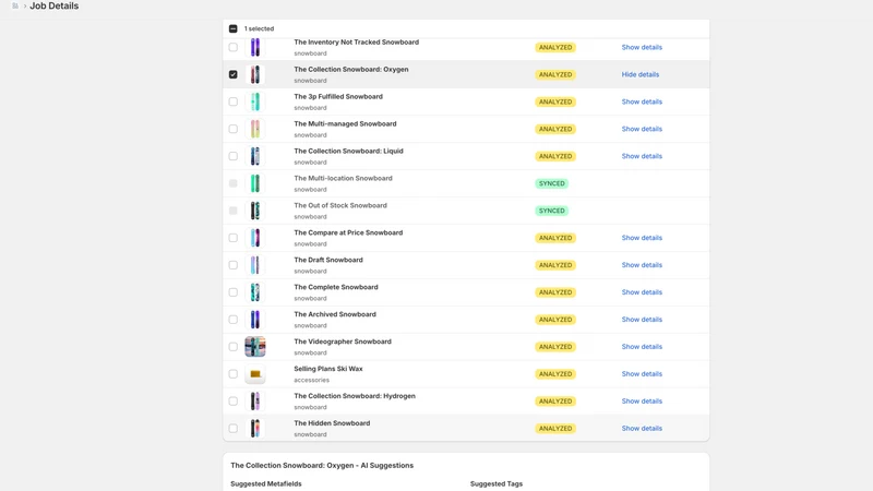 VisionTags: AI Commerce Ready