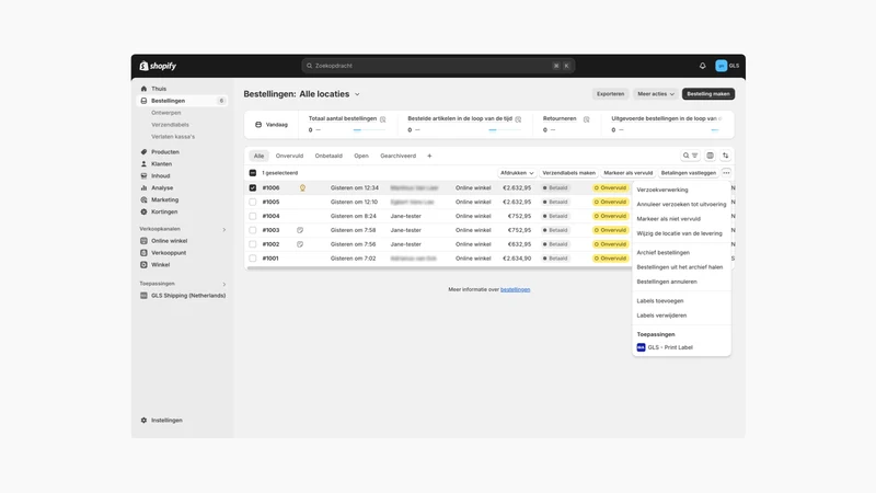 GLS Shipping (Netherlands)
