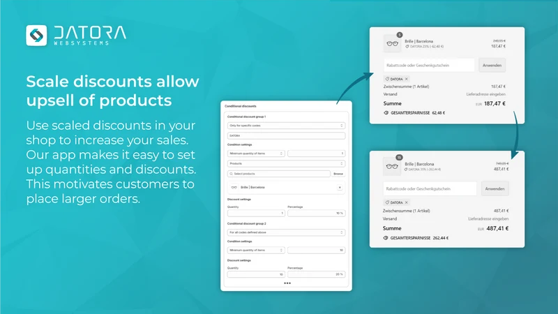 Datora | Multi Discounts