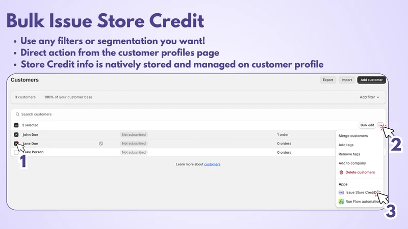Bulk Store Credit by Win‑Win