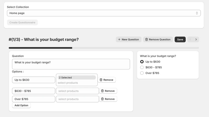 QuizShop: Product Quiz Maker