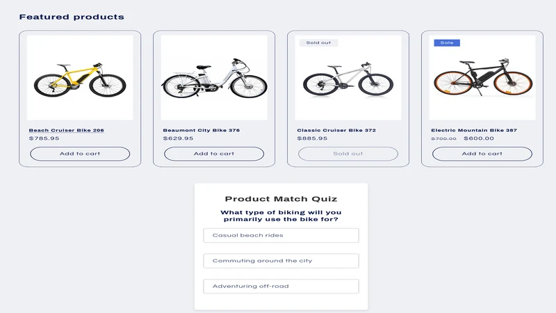 QuizShop: Product Quiz Maker