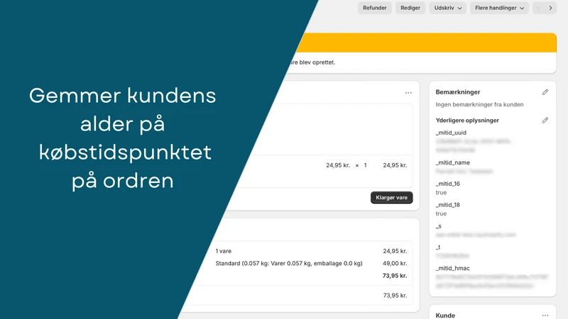 eID ‑ MitID Aldersbekræftelse