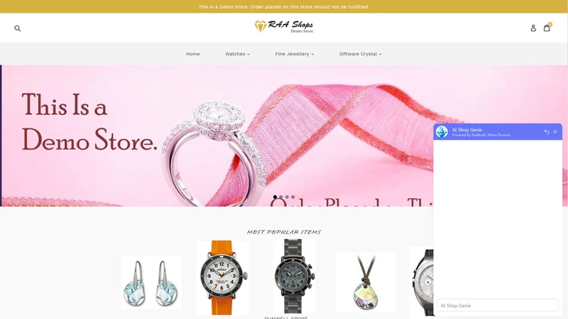 ASG ‑ Ecommerce AI Chatbot