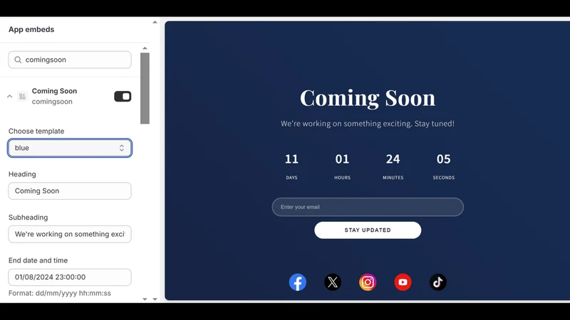 appstronaut: ComingSoon Pages