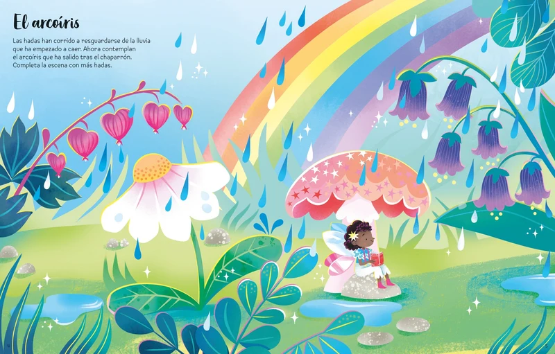 Mi pequeño libro de pegatinas - Brillos y destellos Hadas