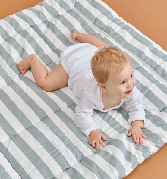 Alfombra para bebé Popcorn Stripes - Molis&Co