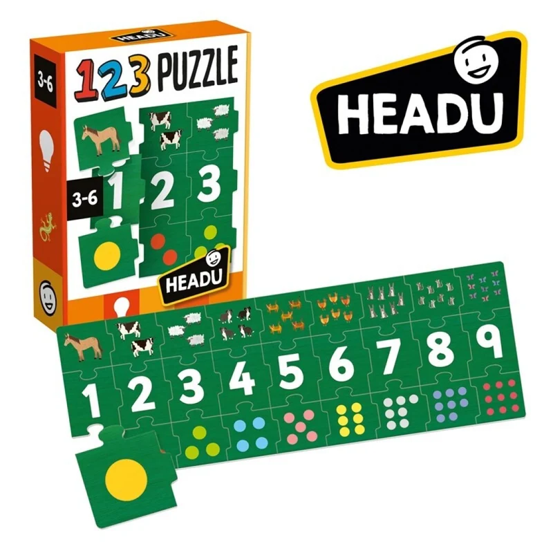 123 Puzzle - Headu