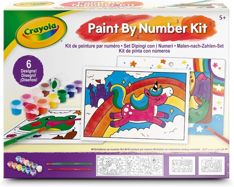 Kit pintar por números - Crayola (Liquidación)
