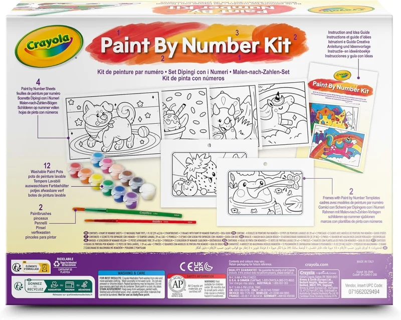 Kit pintar por números - Crayola (Liquidación)