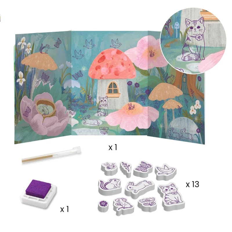 Cofre multiactividades Fluffy box - Djeco