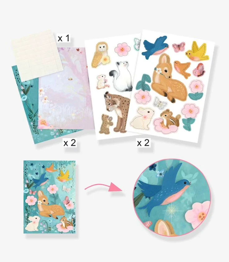 Cofre multiactividades Fluffy box - Djeco