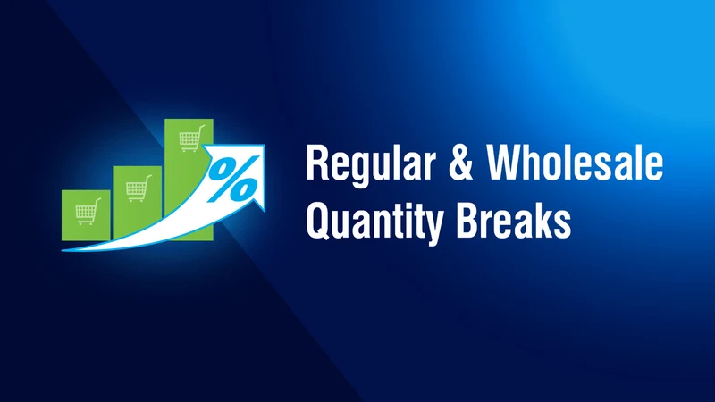 Wholesale Quantity Breaks