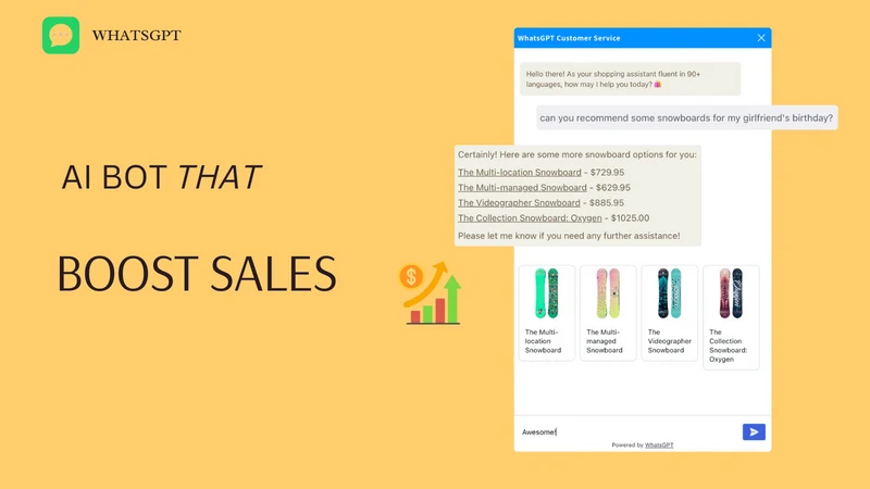 WhatsGPT:ChatGPT Sales Bot