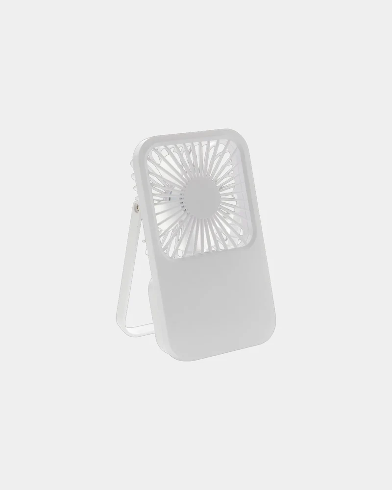 Ventilador de mesa plástico reciclado para personalizar