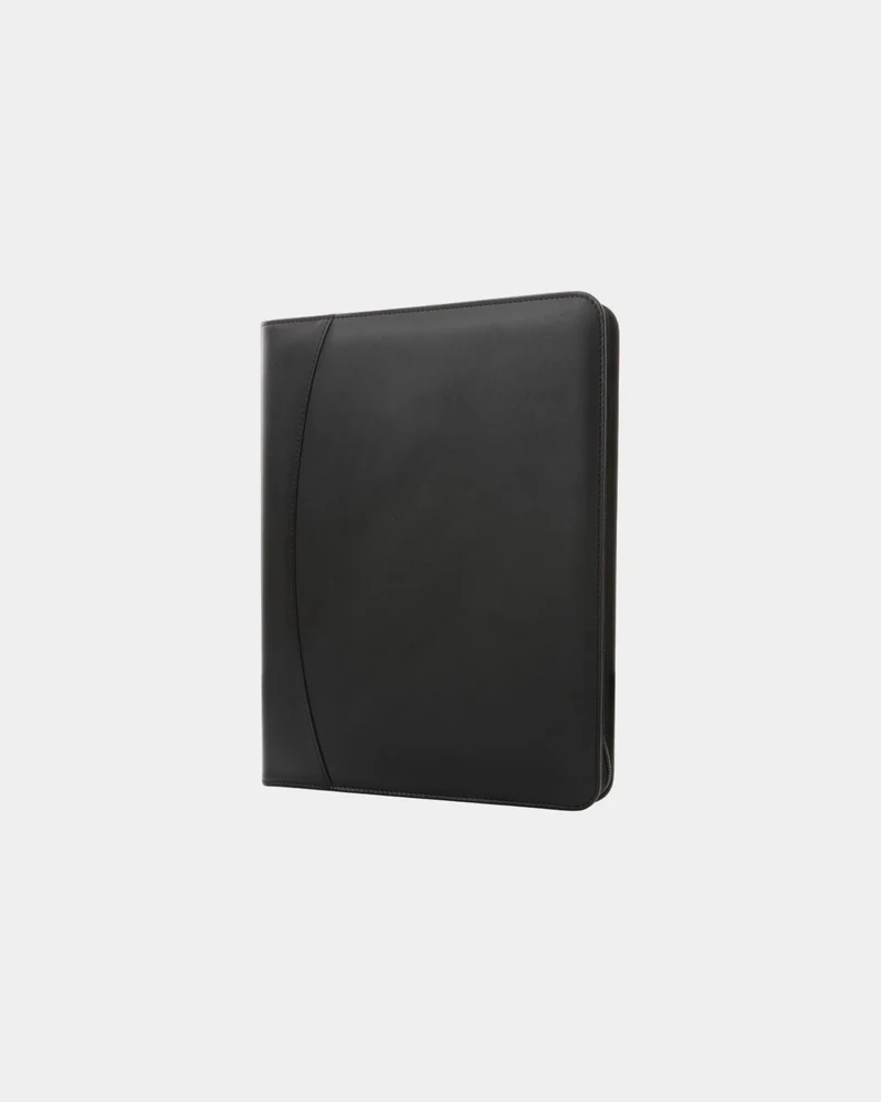 Portafolios con cierre zip PU reciclado para personalizar