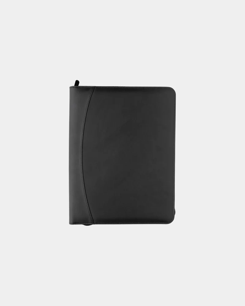 Portafolios con cierre zip PU reciclado para personalizar