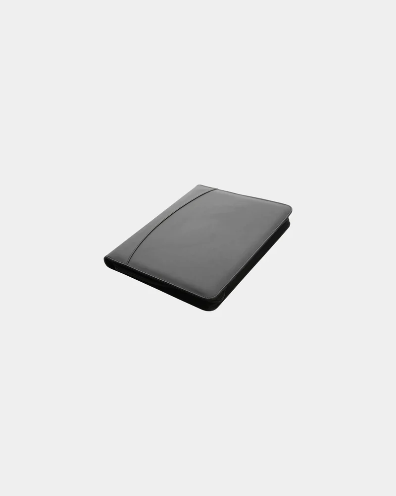 Portafolios con cierre zip PU reciclado para personalizar