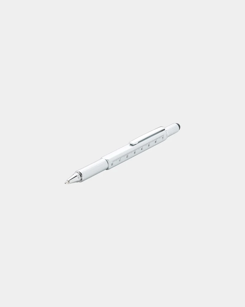 Bolígrafo herramienta 5 en 1 aluminio para personalizar