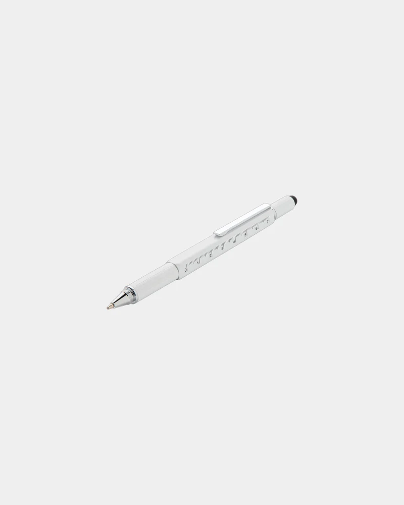 Bolígrafo herramienta 5 en 1 aluminio para personalizar