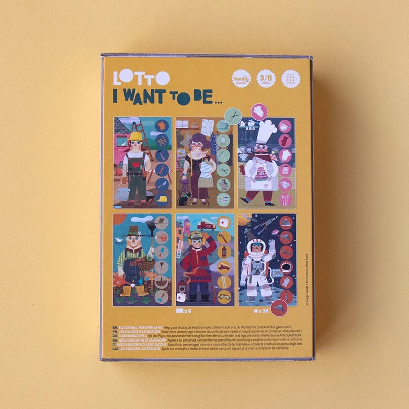 Family Game I Want To Be Lotto Londji