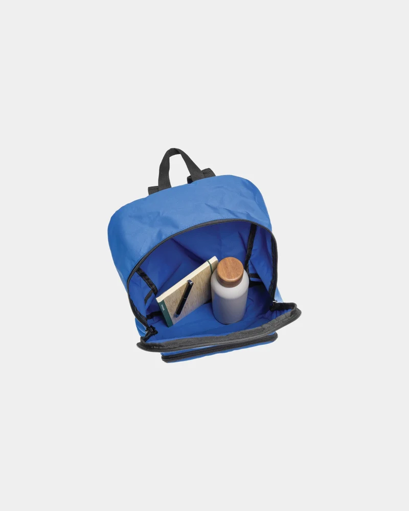 Mochila plegable rPET Dillon 15L para personalizar