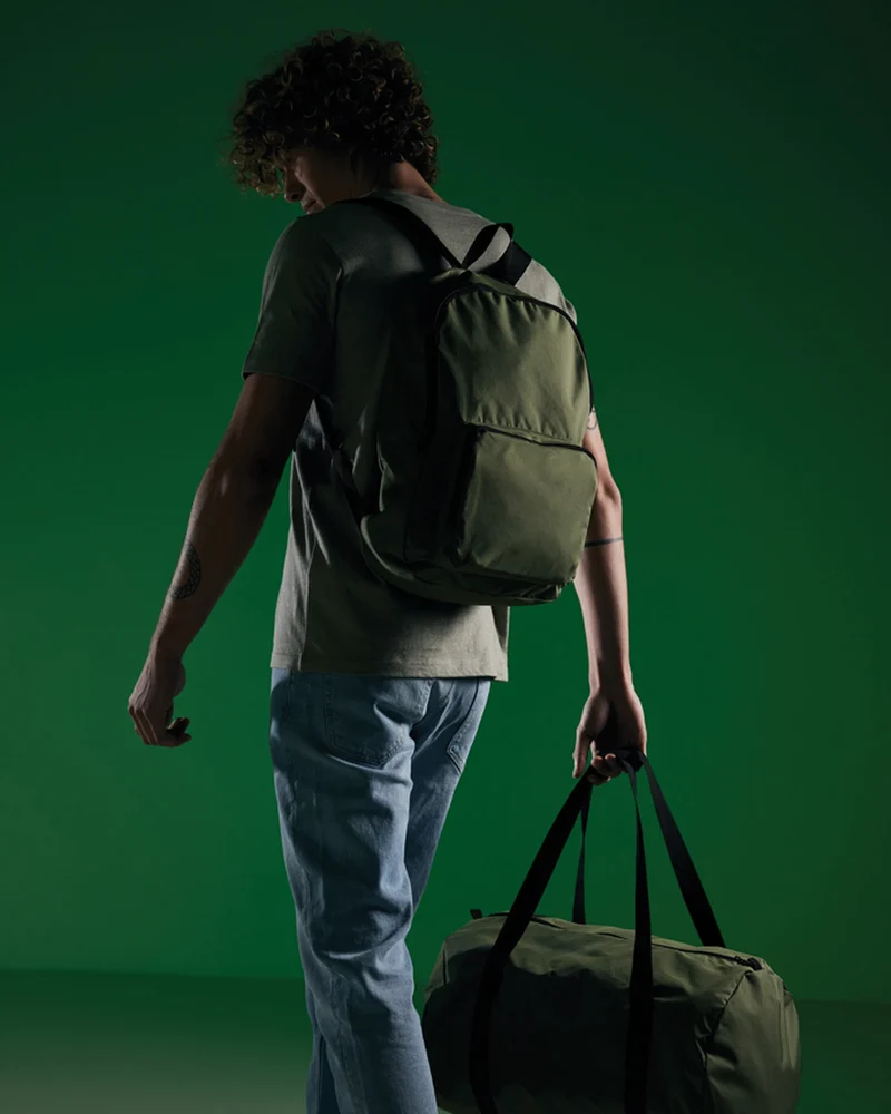 Mochila plegable rPET Dillon 15L para personalizar