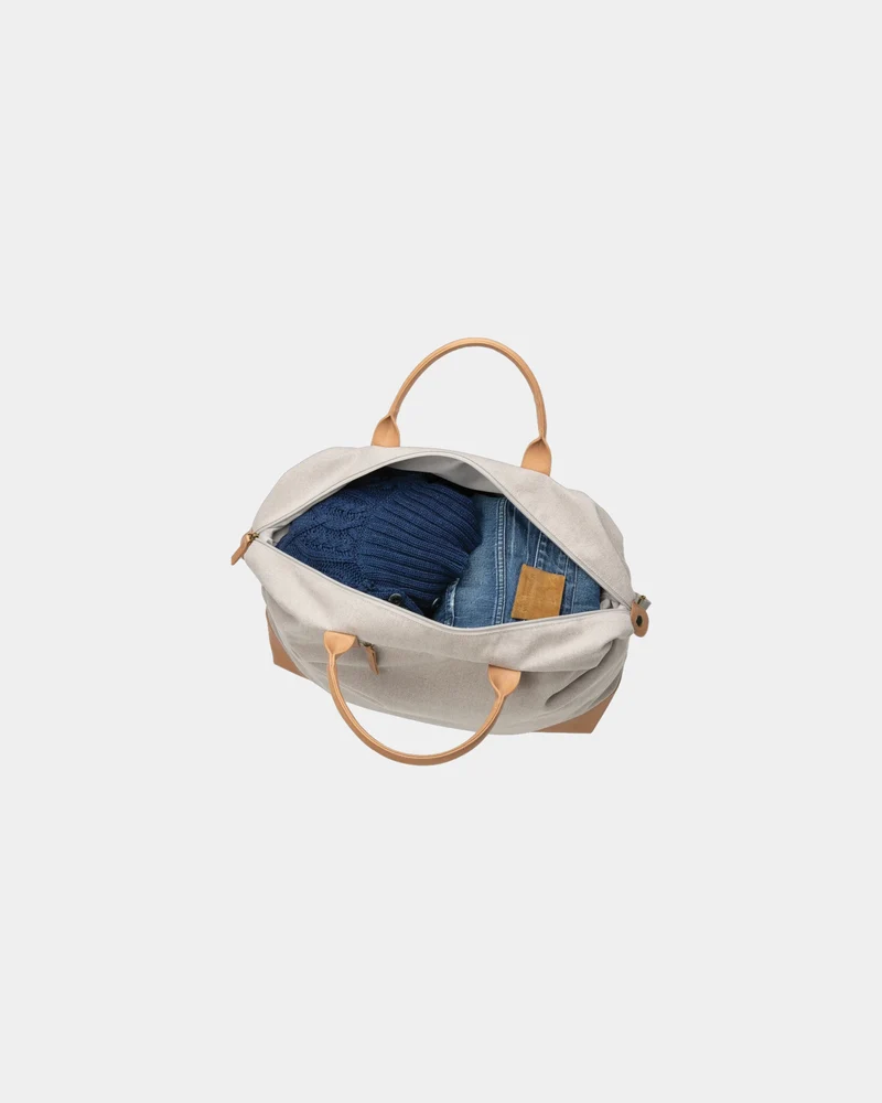 Bolsa de fin de semana algodón reciclado para personalizar
