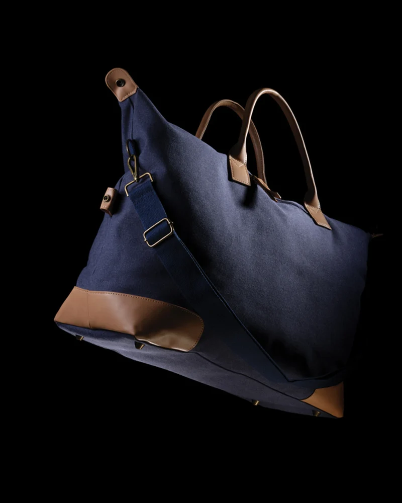 Bolsa de fin de semana algodón reciclado para personalizar