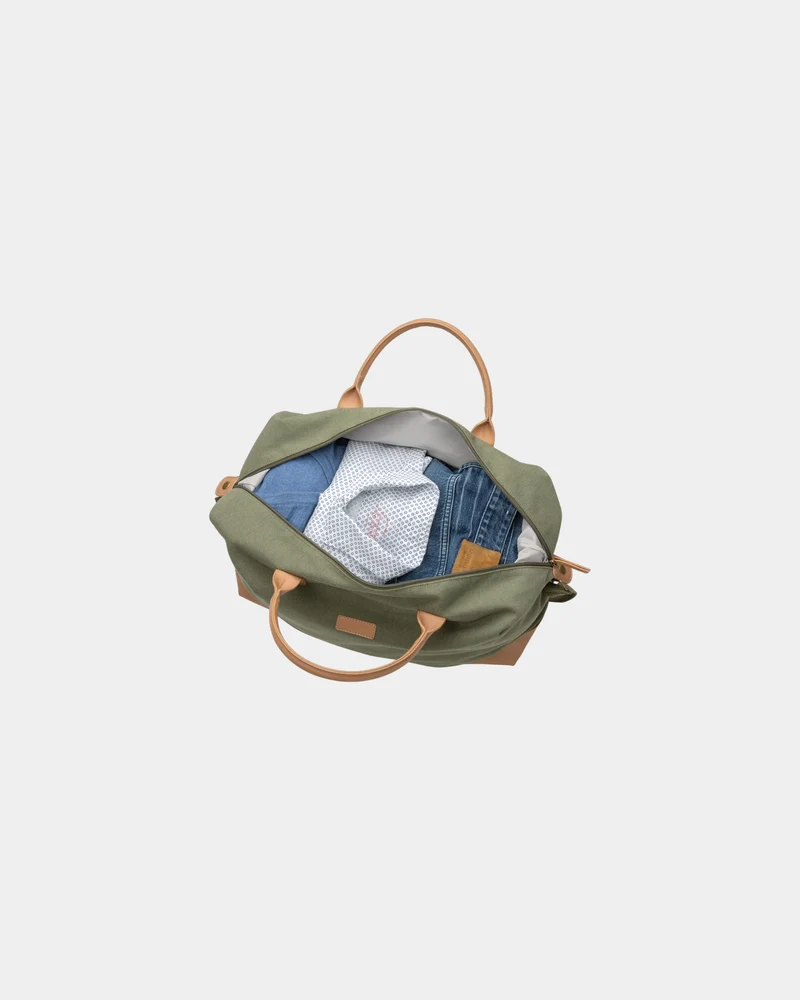 Bolsa de fin de semana algodón reciclado para personalizar