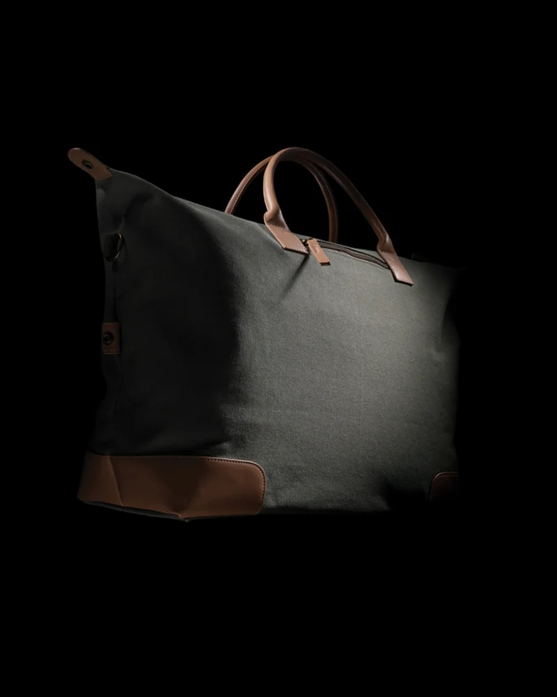 Bolsa de fin de semana algodón reciclado para personalizar