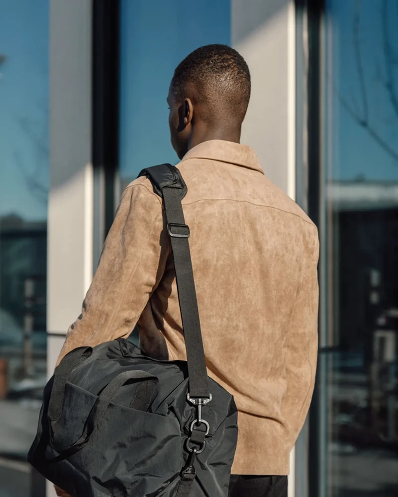 Bolsa de fin de semana nylon reciclado 45L para personalizar