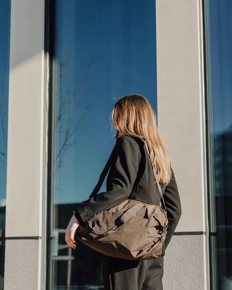 Bolsa de fin de semana nylon reciclado 45L para personalizar
